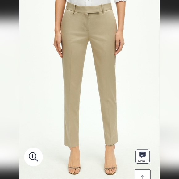 Brooks Brothers Tan Stretch Cotton Advantage Chino Pants - Picture 1 of 7